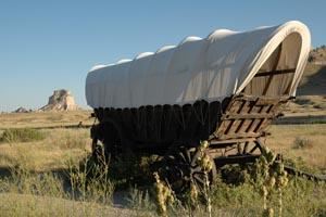 The Traditional Pioneer's Wagon in Nebraska